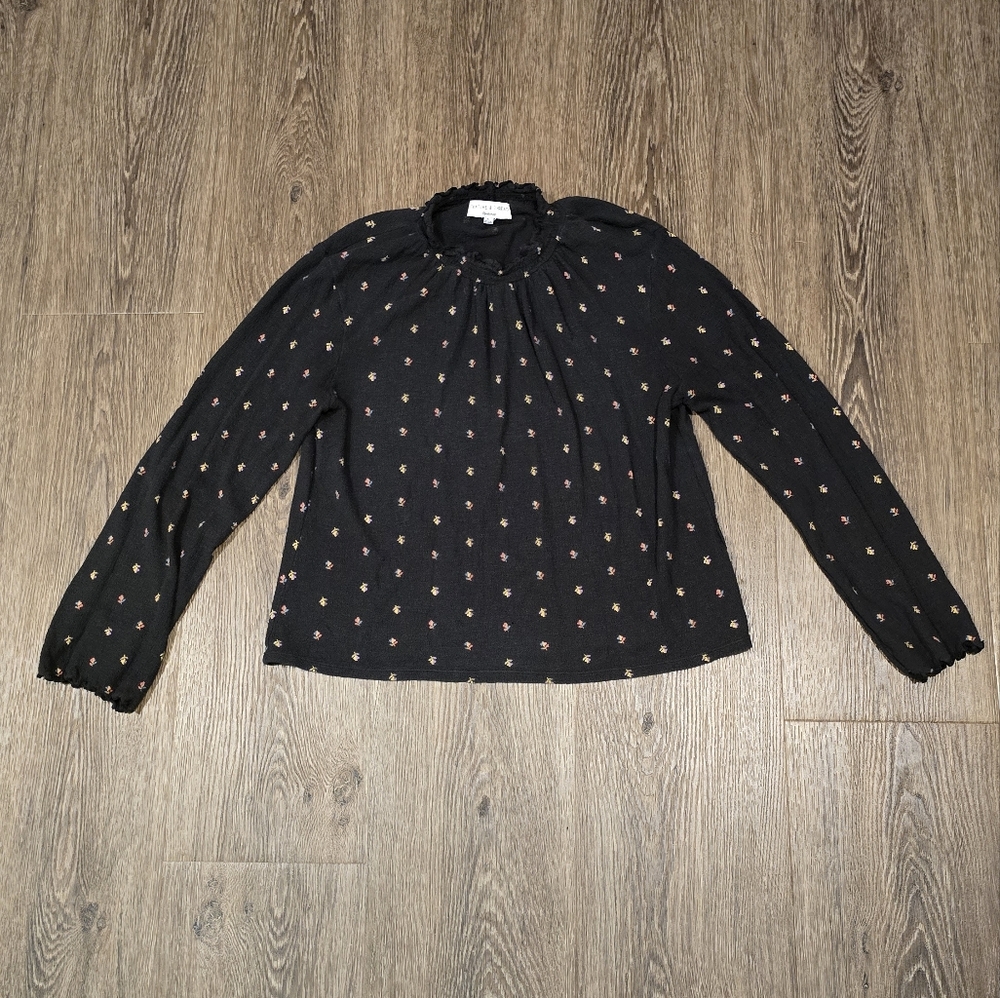 Madewell Women's Long Sleeve Shirt Black XL